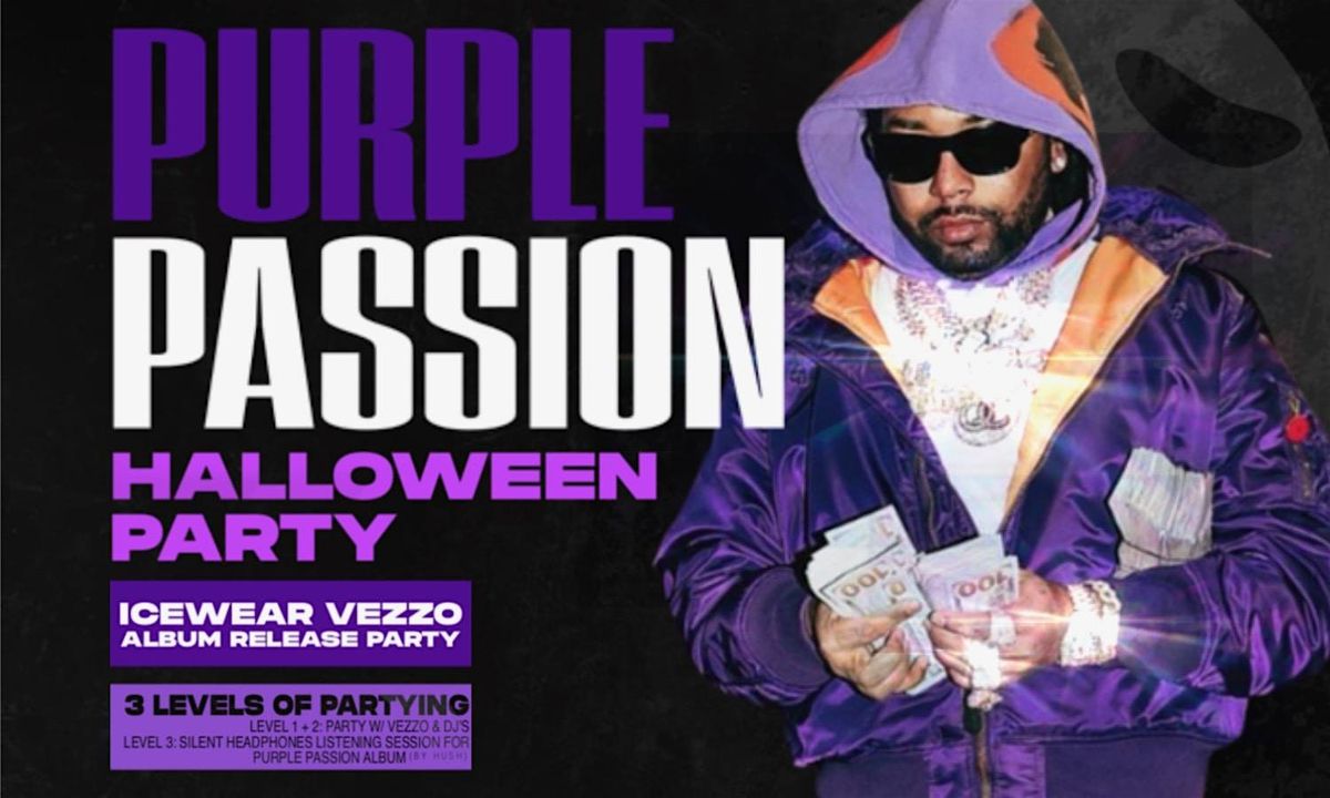 Purple Passion : Icewear Vezzo Album Release & Halloween Party