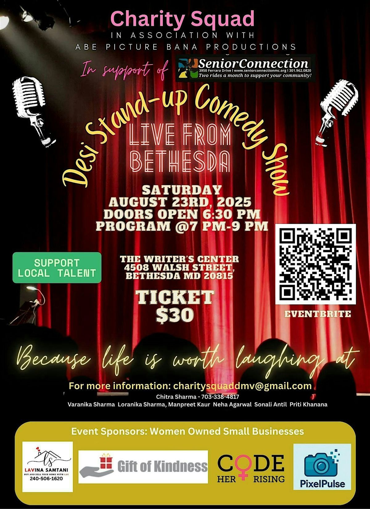 Live From Bethesda! - Desi Standup Comedy Show 2025