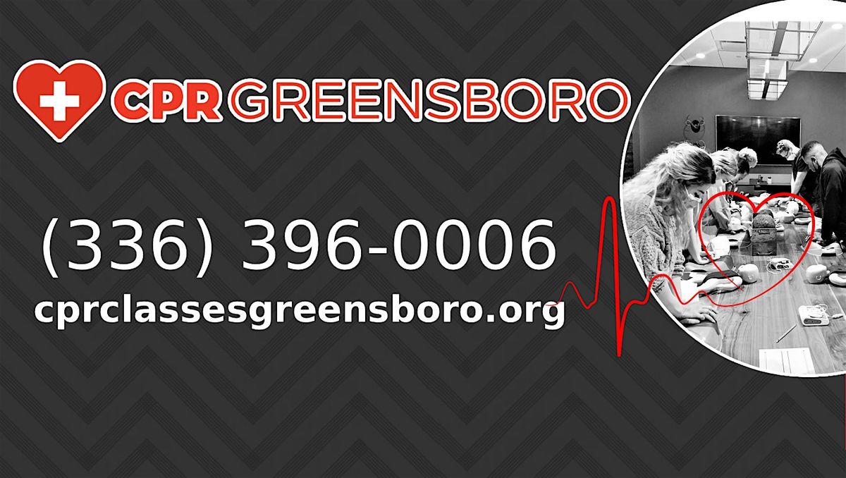 Red Cross BLS CPR and AED Class in Greensboro at CPR Greensboro on 15th ...