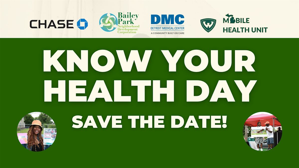 Know Your Health Day at the Park