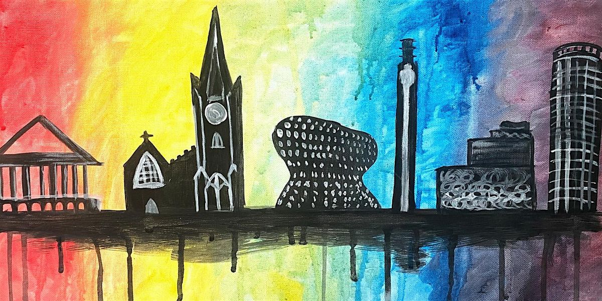 Paint Birmingham Skyline, Birmingham