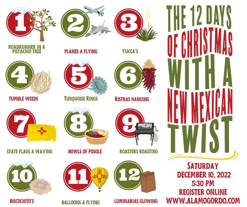 2022 Christmas Parade The 12 Days of Christmas with a New Mexican