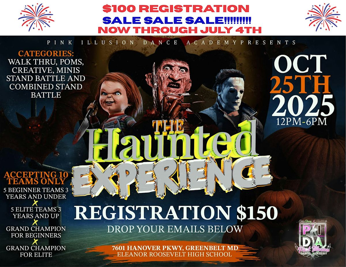 THE HAUNTED EXPERIENCE DANCE COMPETITION