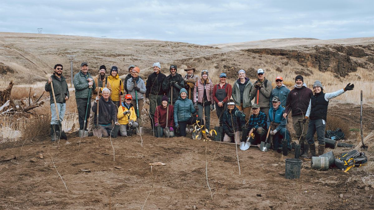 UmaBirch Planting Party with CTUIR