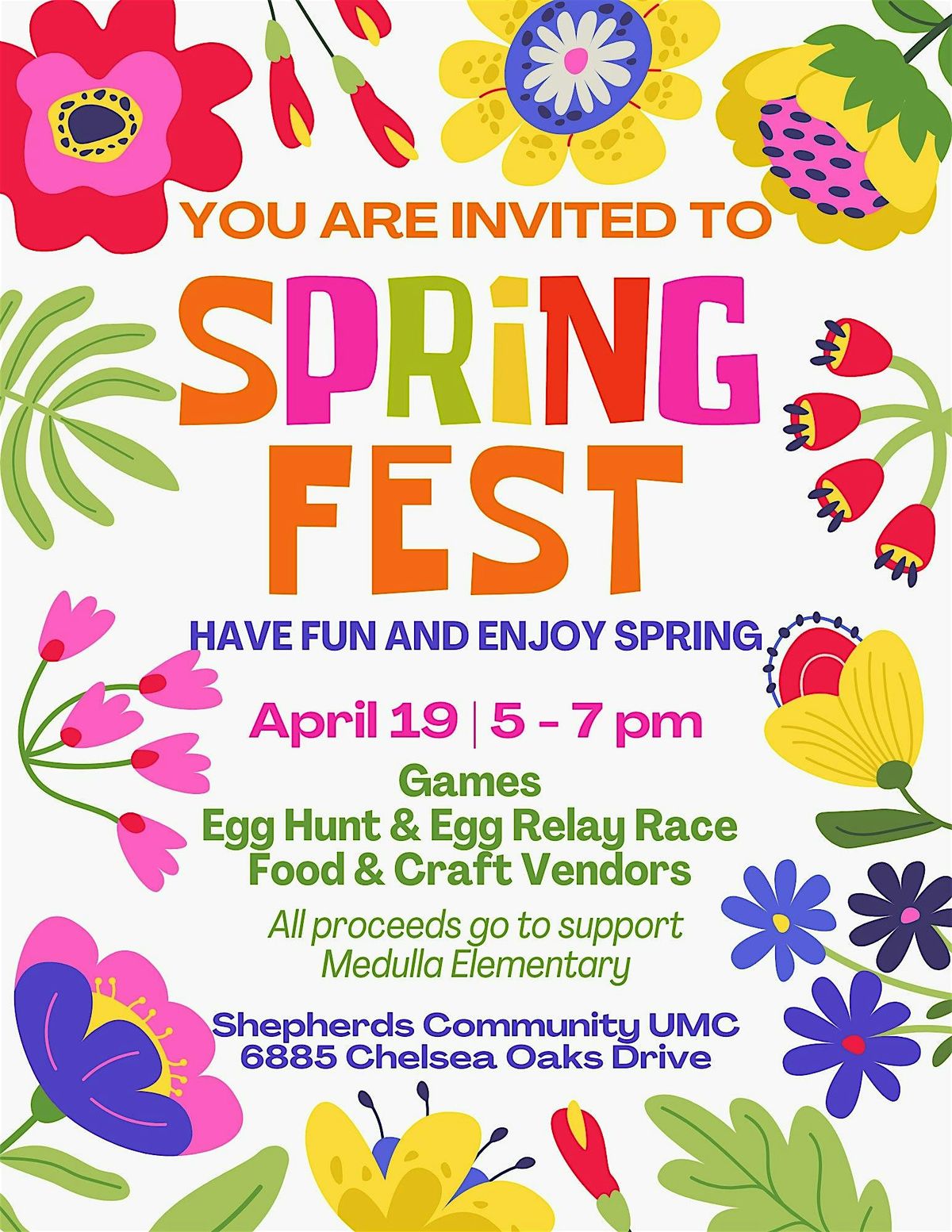 Spring Fest at Shepherd's Community United Methodist Church, Lakeland ...