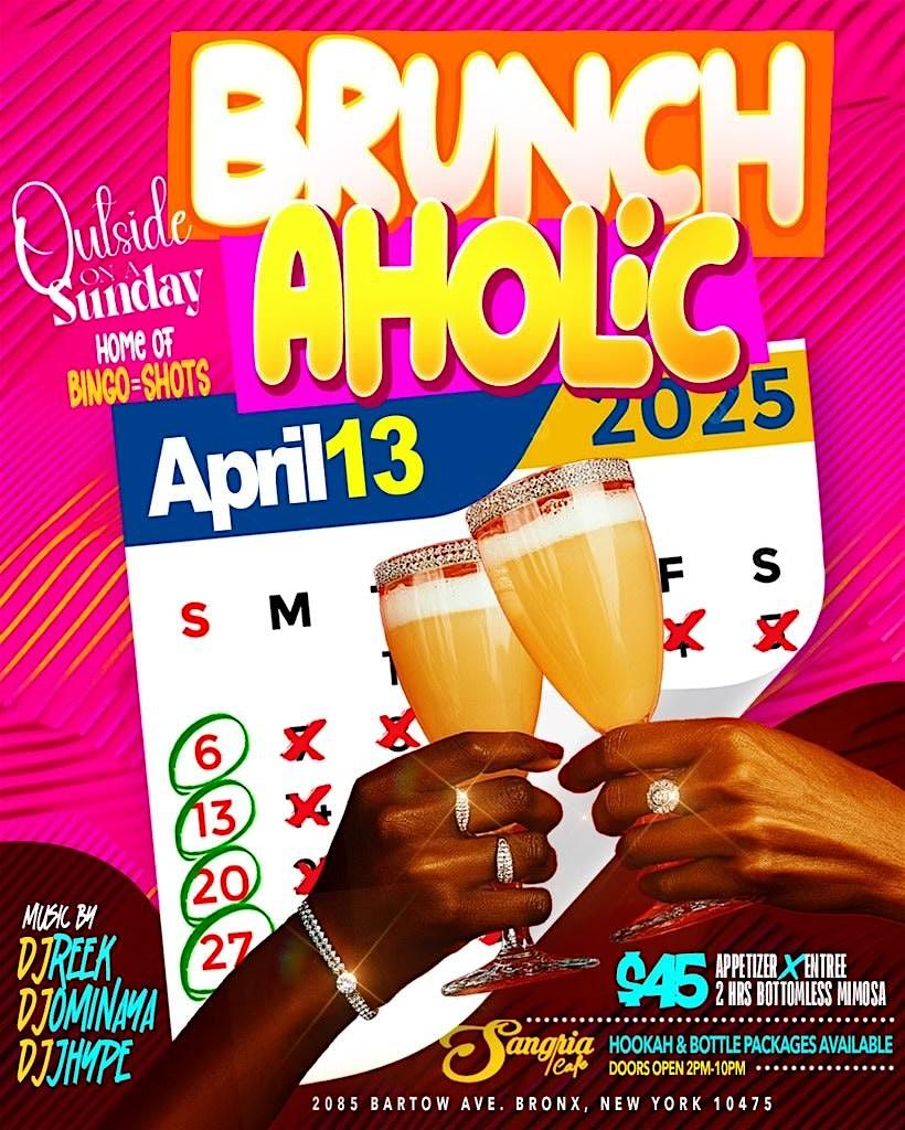 BRUNCHAHOLIC OUTSIDE ON SUNDAY