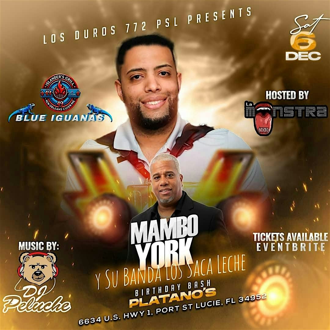 Mambo York y su banda los saca leche