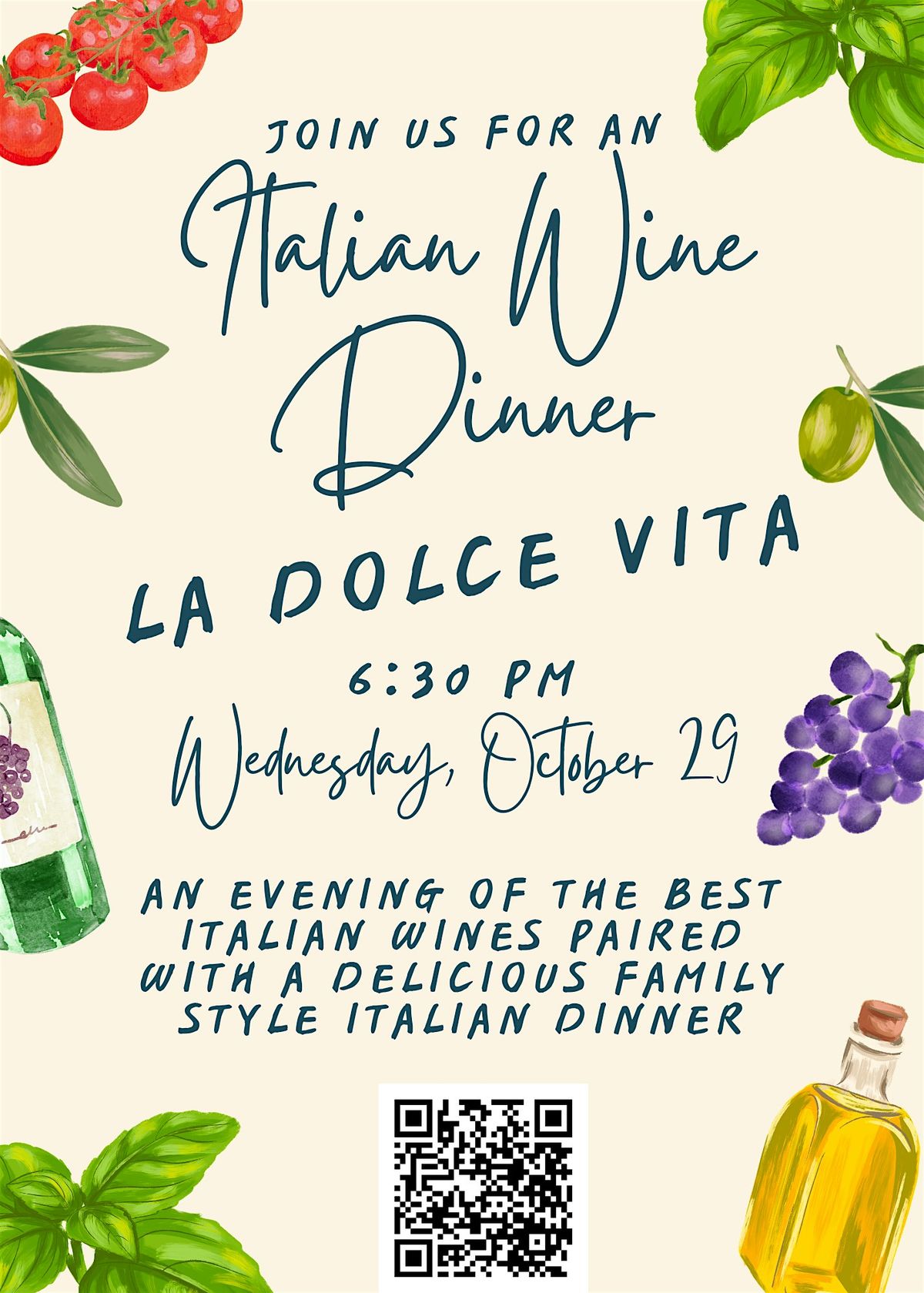 Italian Wine Dinner