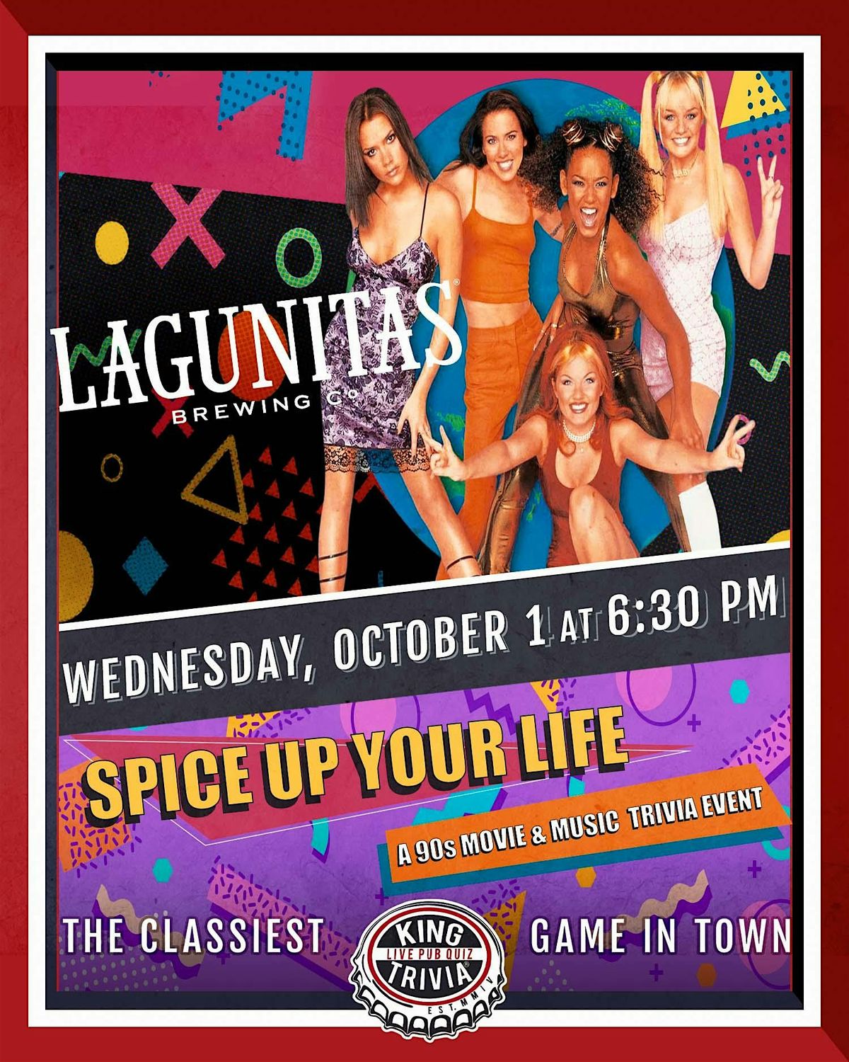 90s Music & Movies Trivia at Lagunitas Brewing Petaluma at Lagunitas ...