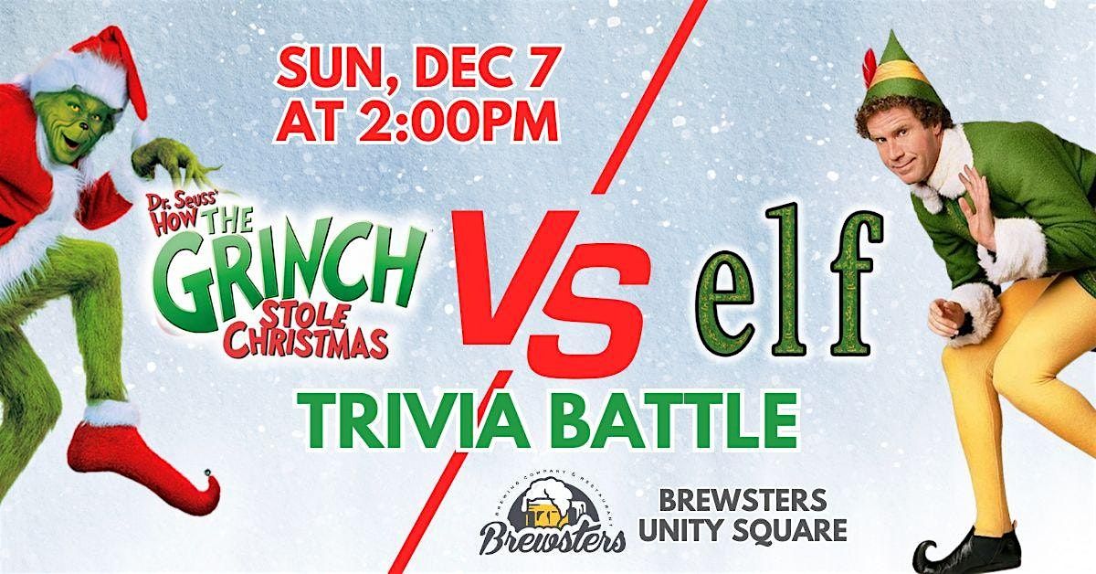 Edmonton (Brewsters - Unity Square) Grinch vs Elf Trivia Battle