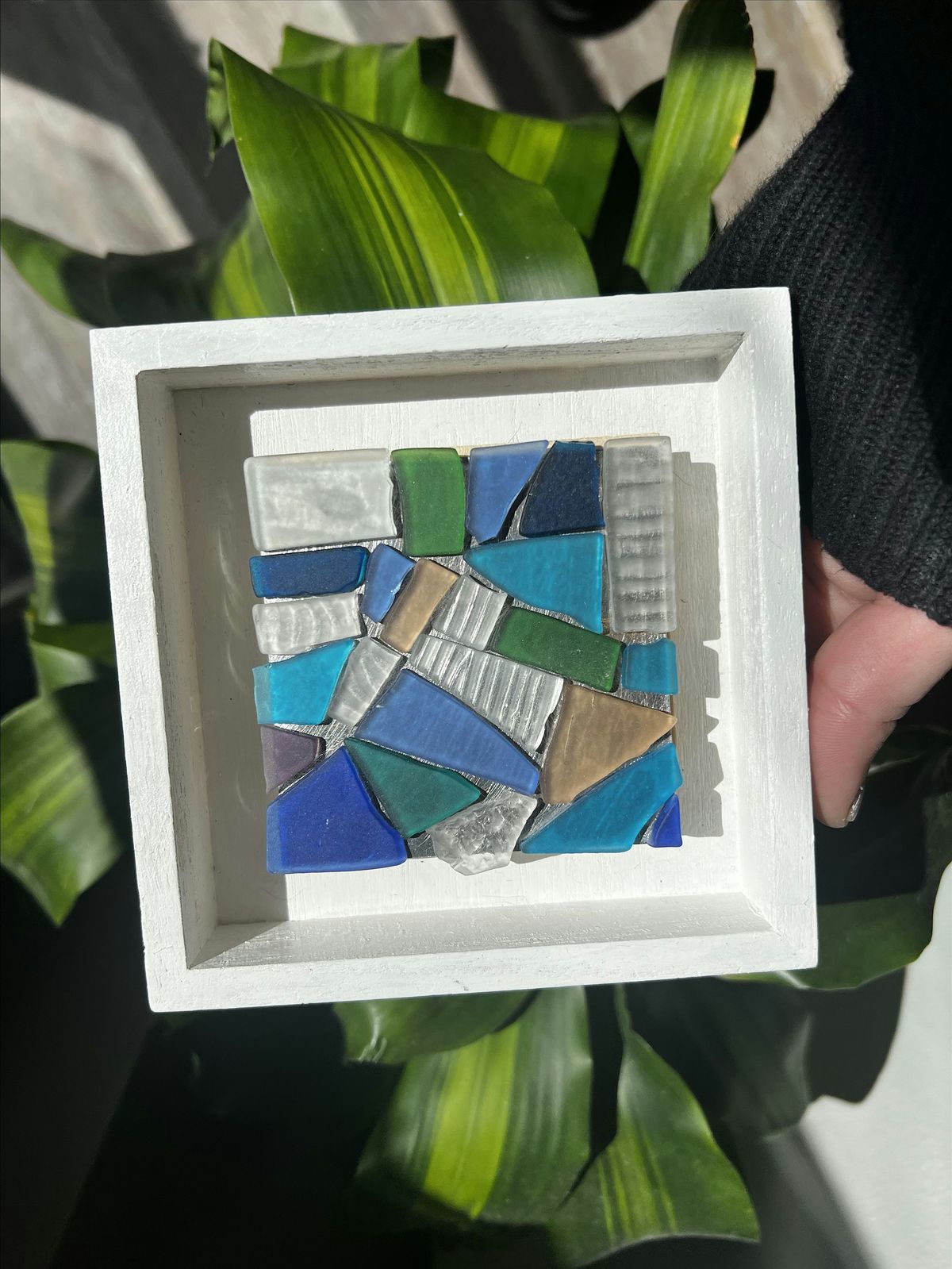 Sea Glass Mosaic Class