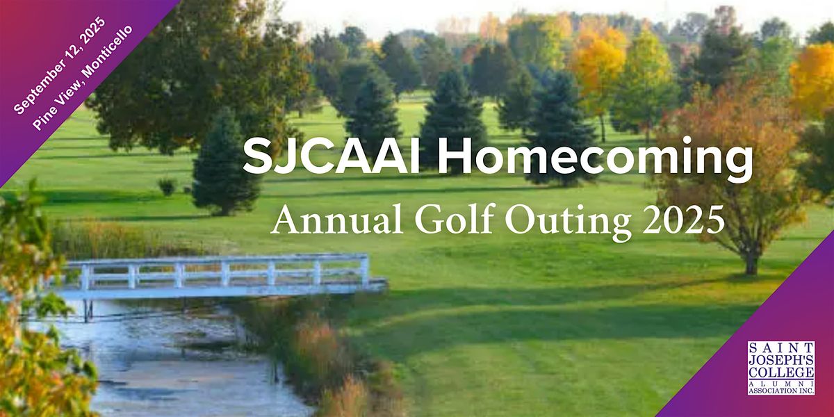 SJCAAI Homecoming Annual Golf Outing 2025