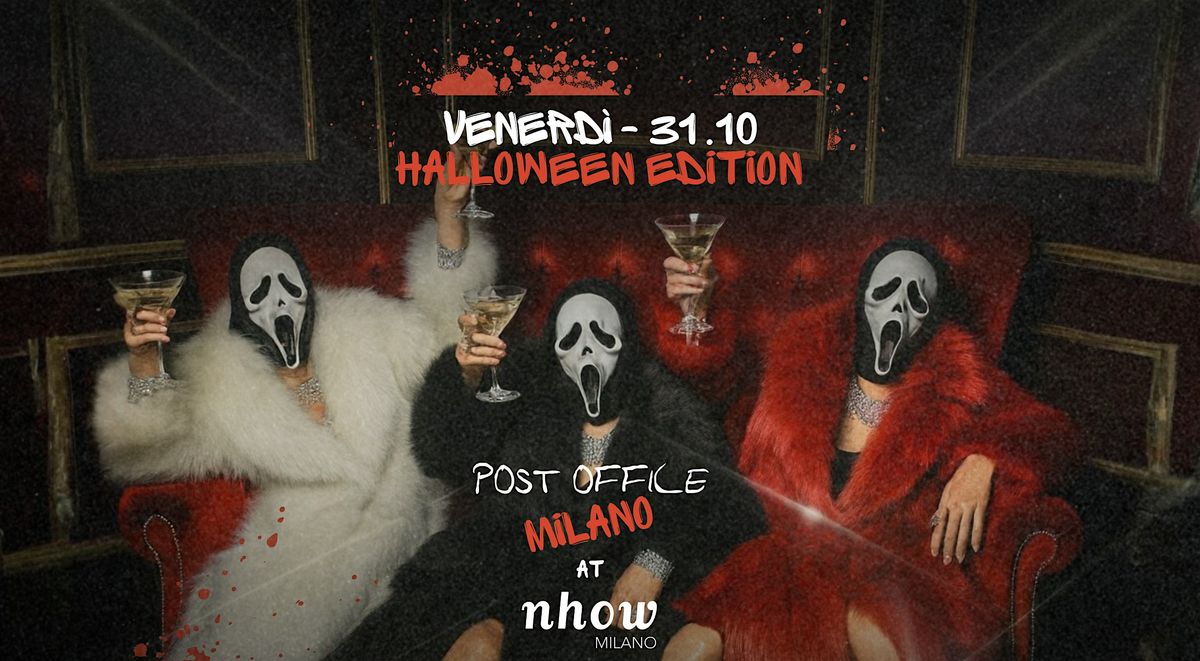 Halloween Post Office Party - Nhow Hotel Milano