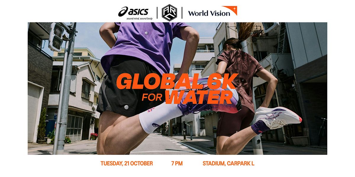 ASICS X World Vision Global 6K For Water Run