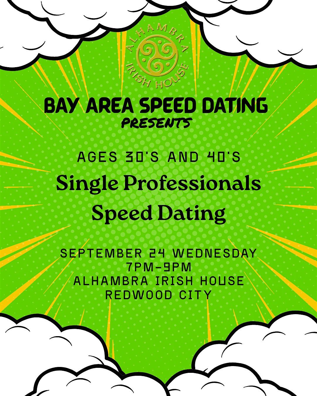 Single Professionals Speed Dating | Ages 30\u2019s and 40\u2019s