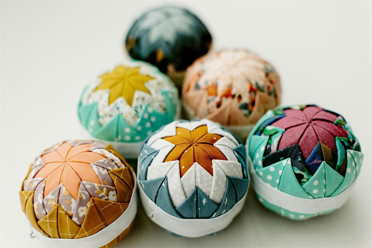 No-Sew Quilted Ornament Making Workshop - BYOB