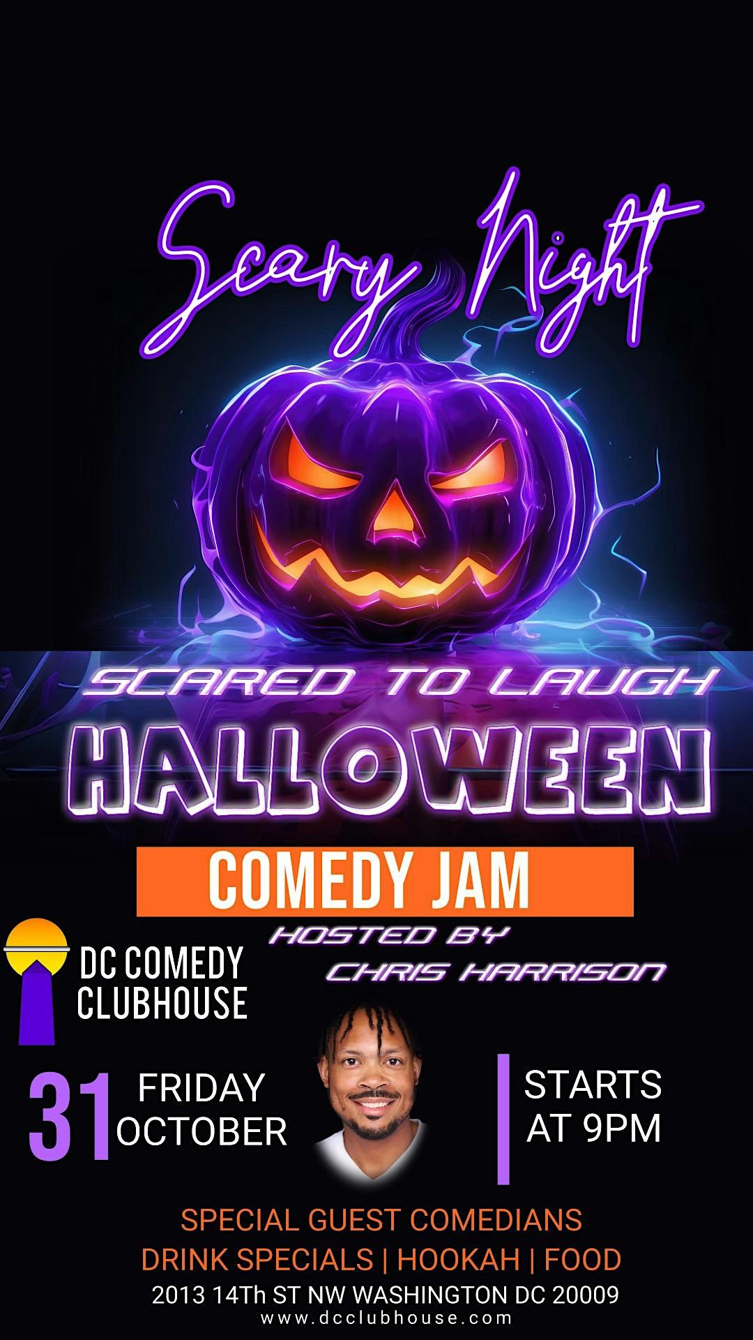 Scared to Laugh Halloween Comedy Jam