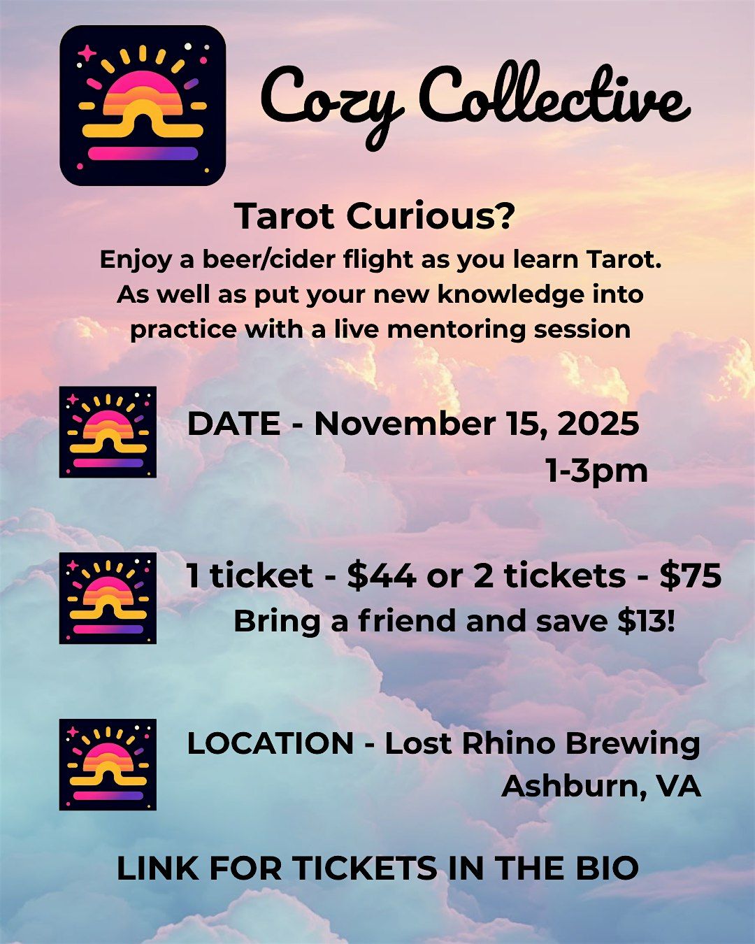 Tarot Workshop & Beer Tasting