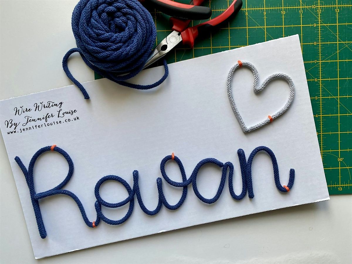Festive Wire Writing Workshop