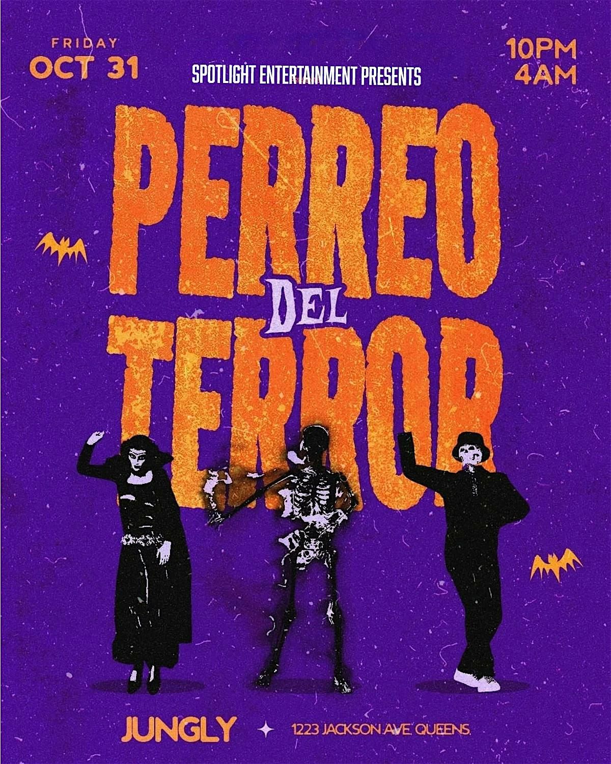 Perreo Del Terror \u2013 Halloween 2025 at Jungly Lounge
