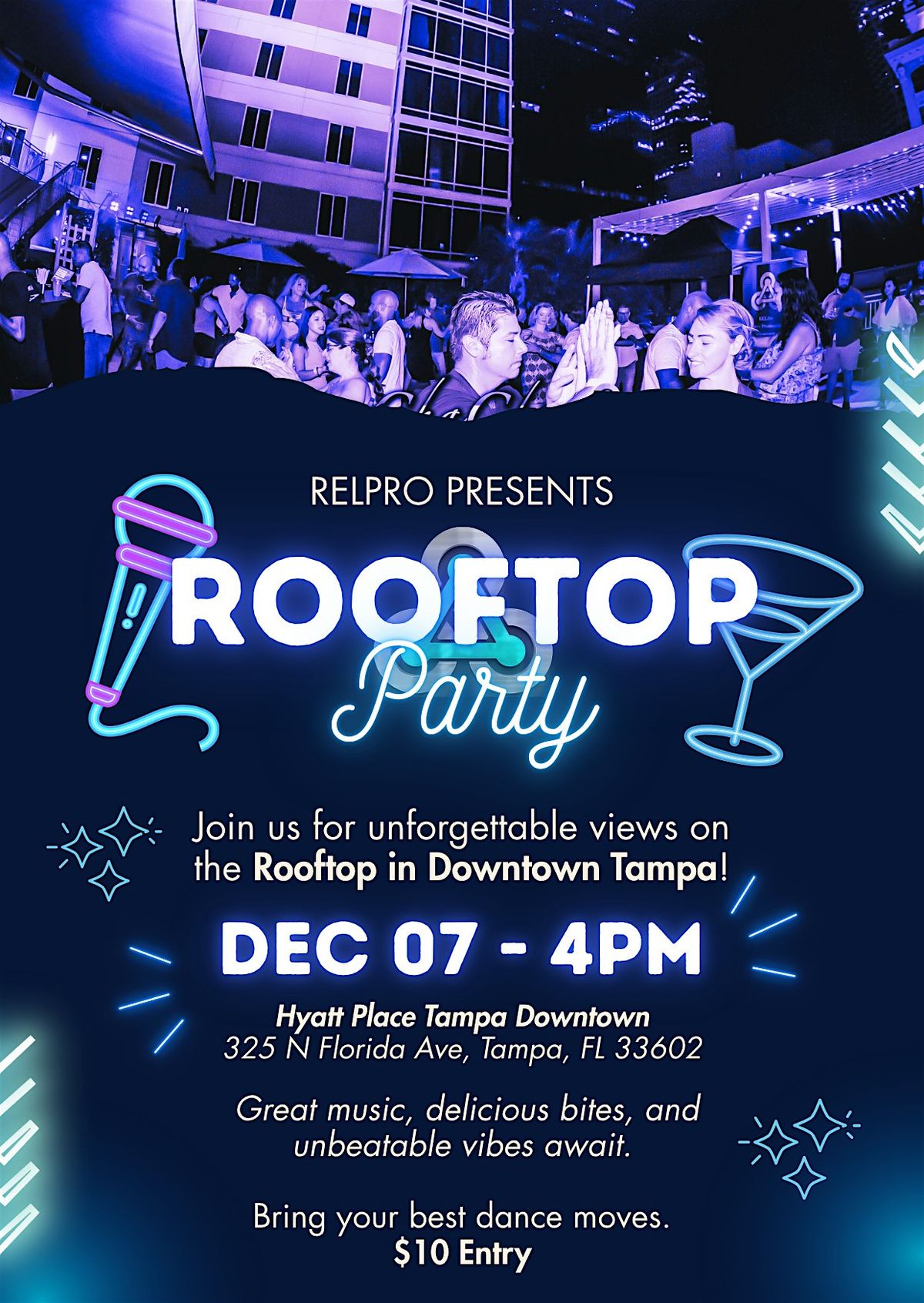 Rooftop Party in Downtown Tampa!