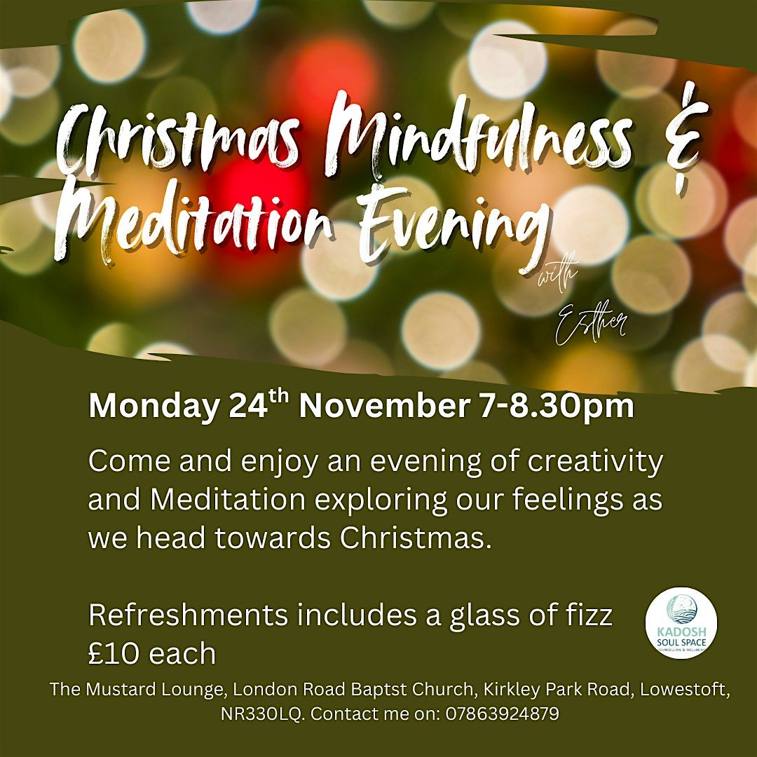 Christmas Mindfulness & Meditation Evening