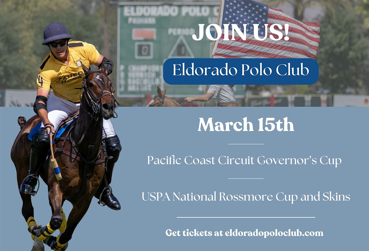 VIP CABANAS Daily Rental - Sunday Polo - Indio, CA - 3\/15