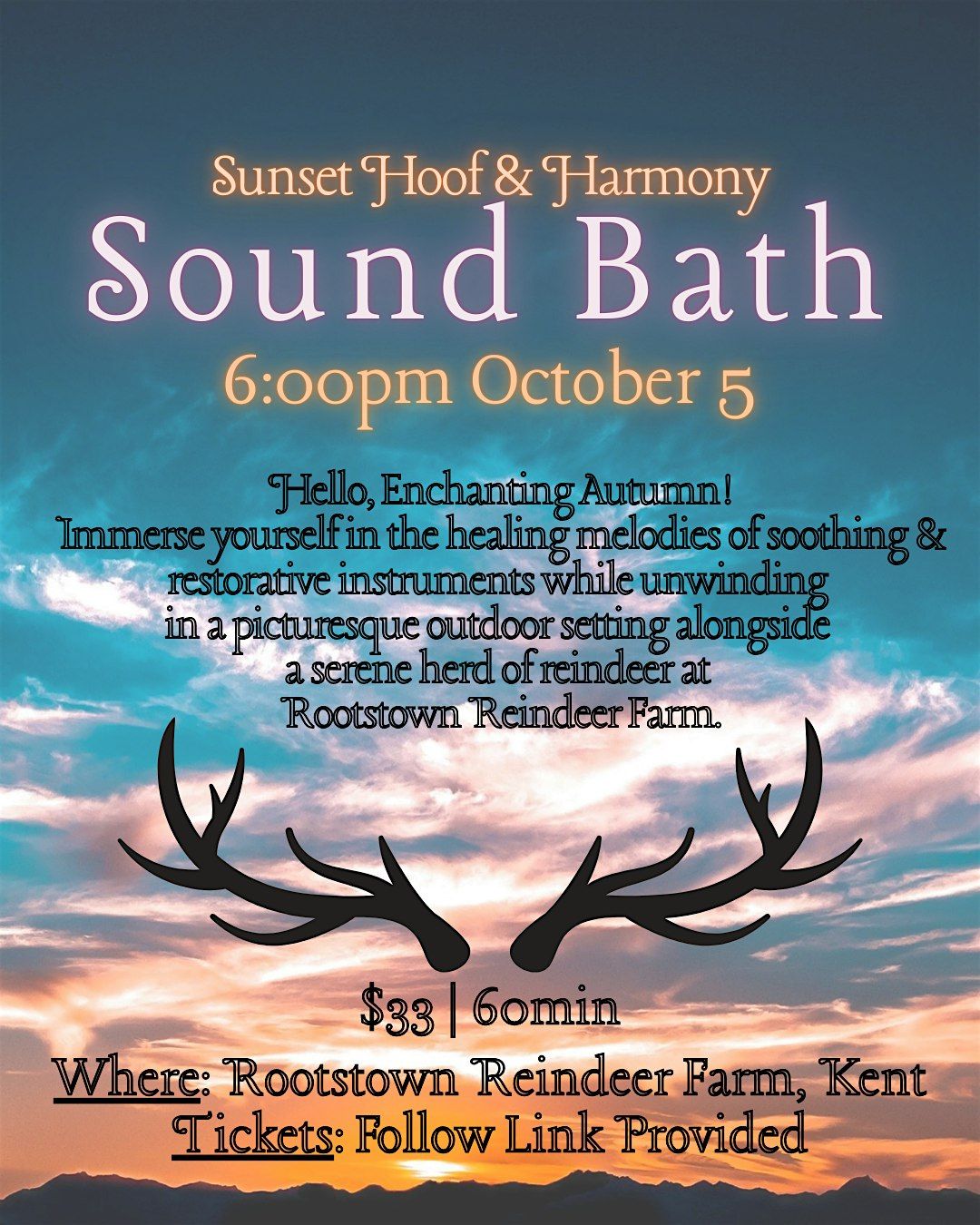 Sunset Hoof & Harmony Sound Bath