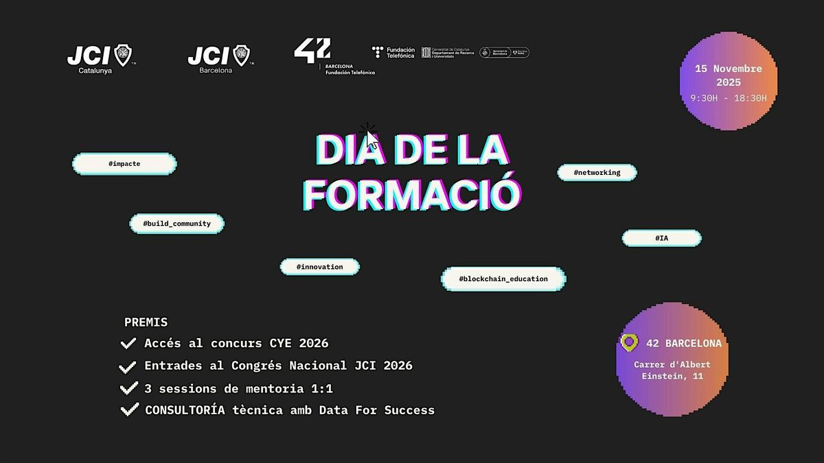 JCI - DIA DE LA FORMACI\u00d3 | 42 Barcelona