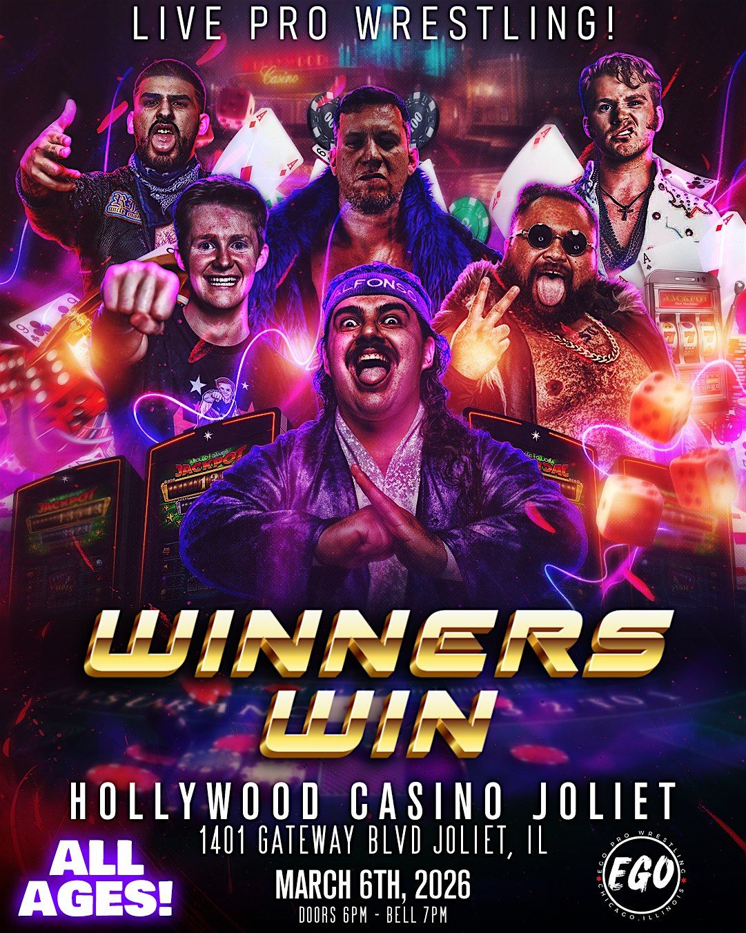 Ego Pro & Hollywood Casino Presents "Winners Win"