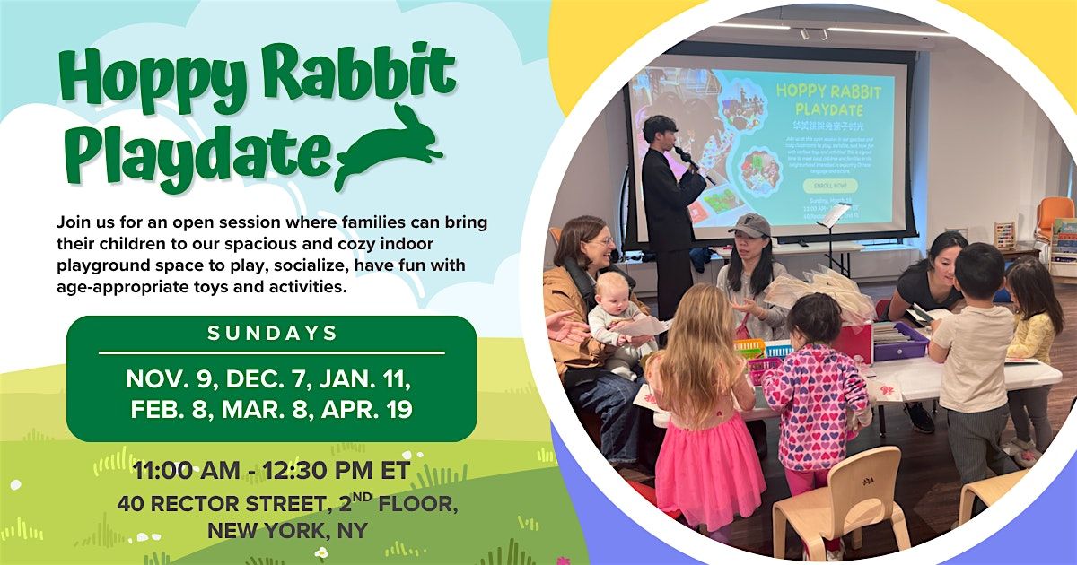 Hoppy Rabbit Playdate