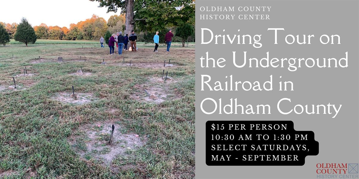 Underground Railroad Driving Tours