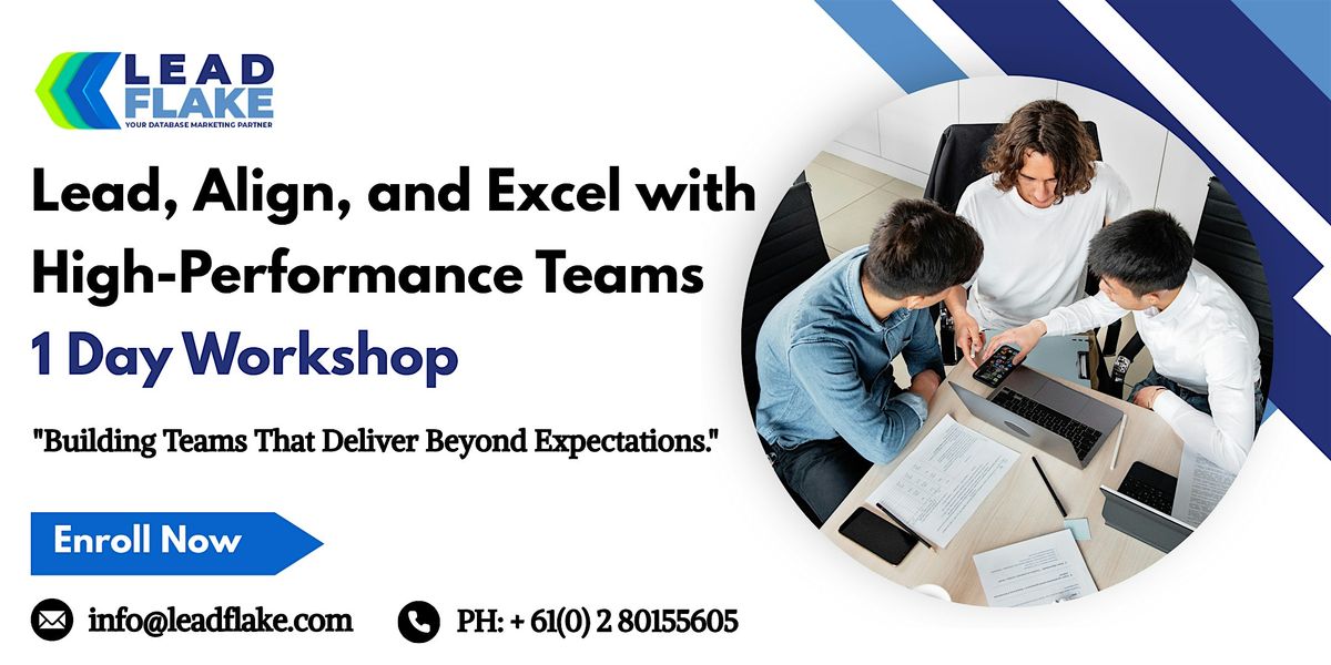 Forging High-Performance Teams Workshop in Singapore