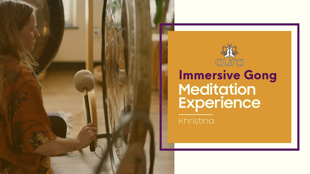 Immersive Gong Meditation Experience