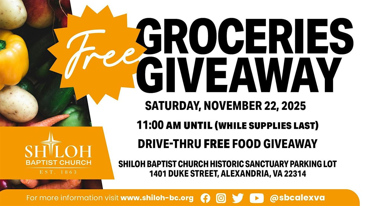 Free Grocery Giveaway