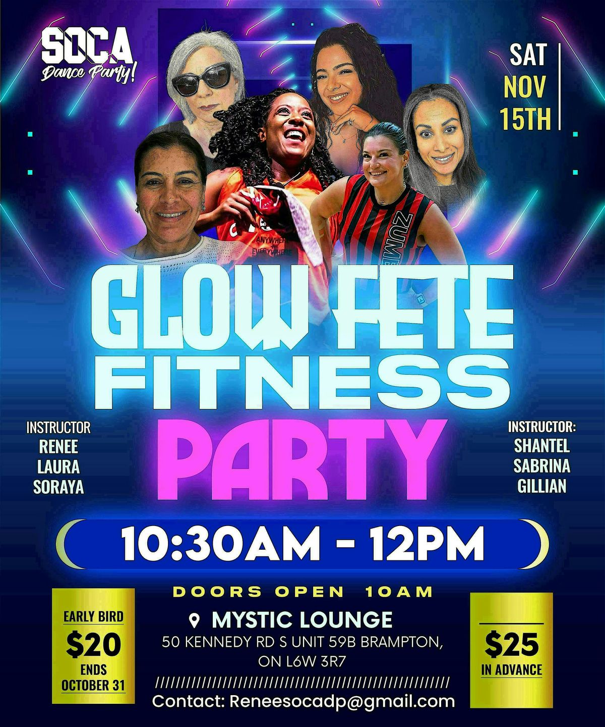 Glow Fete Fitness Masterclass