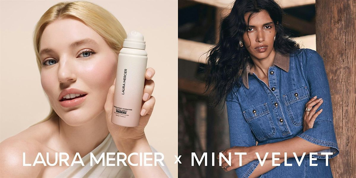 Laura Mercier & Mint Velvet: Beauty and Fashion styling for A\/W
