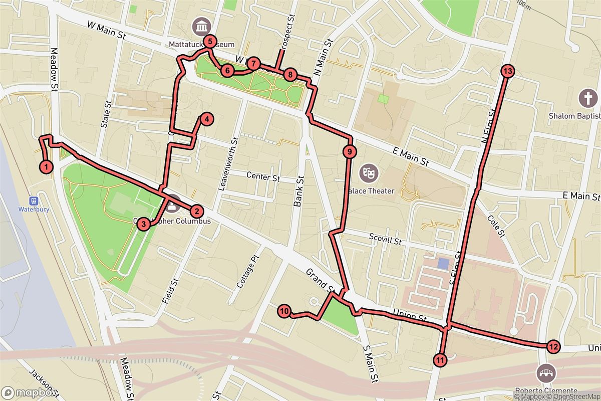 Waterbury Audio Tour: Rails, Relics & Renaissance in the Brass City