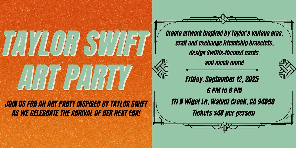 Taylor Swift Art Party
