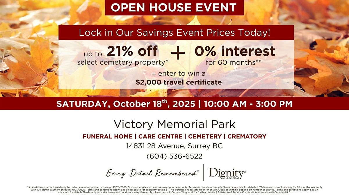 FALL OPEN HOUSE