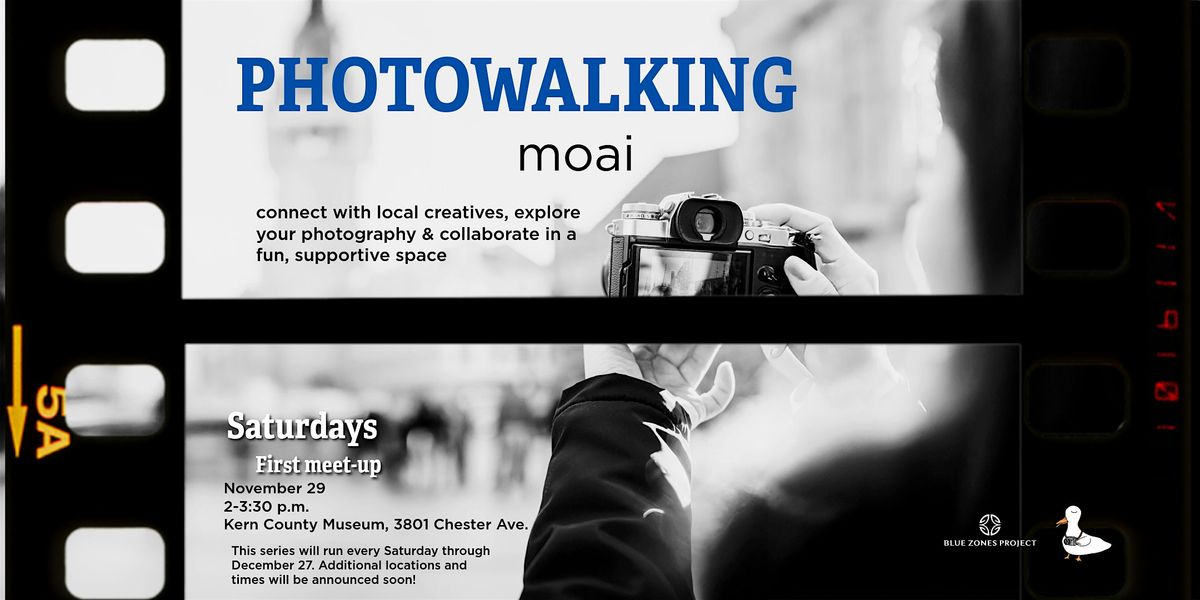 Photowalking Moai Kick-Off - BZP Bakersfield
