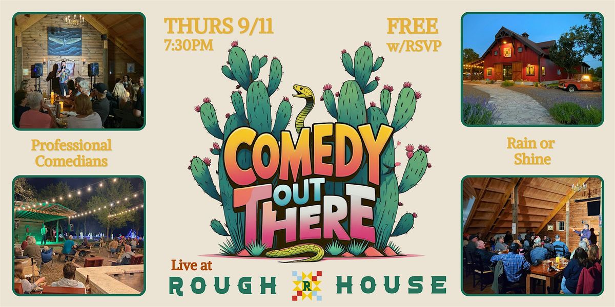 Comedy Out There at Roughhouse Brewing - FREE with RSVP