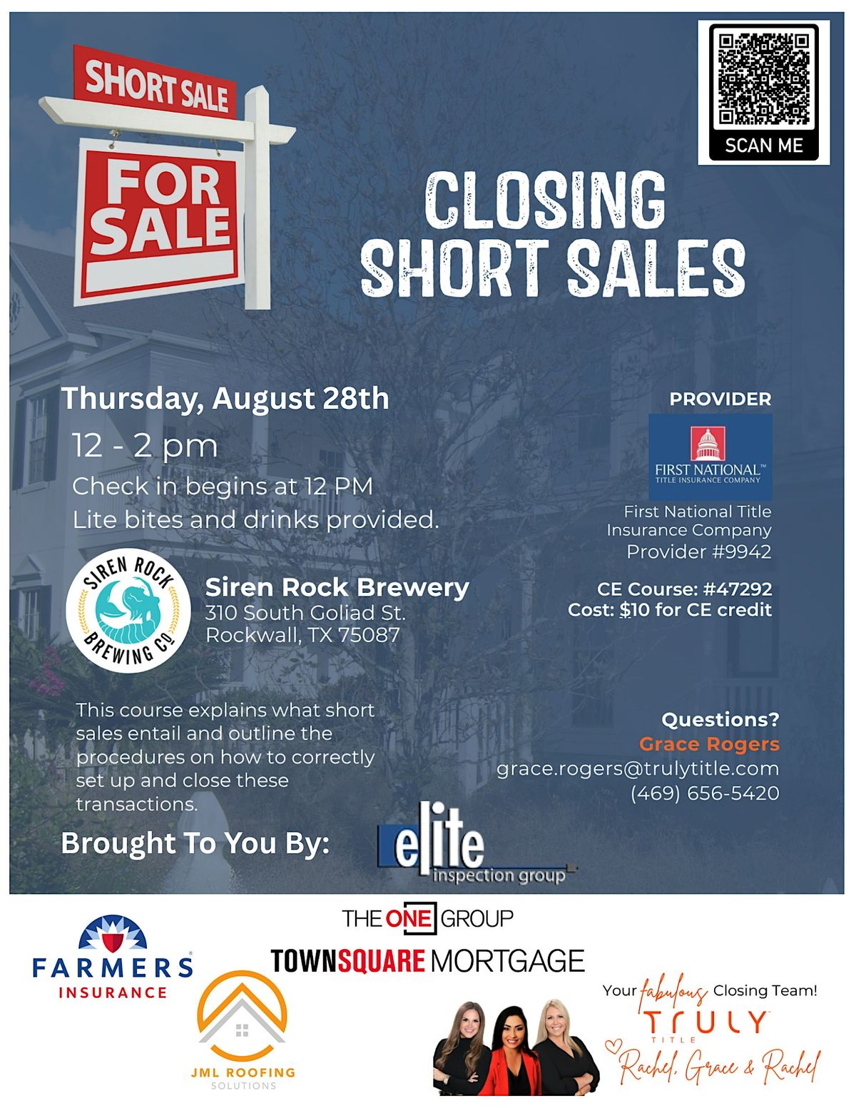 Closing Short Sales - (1 Hour CE) $10 Class