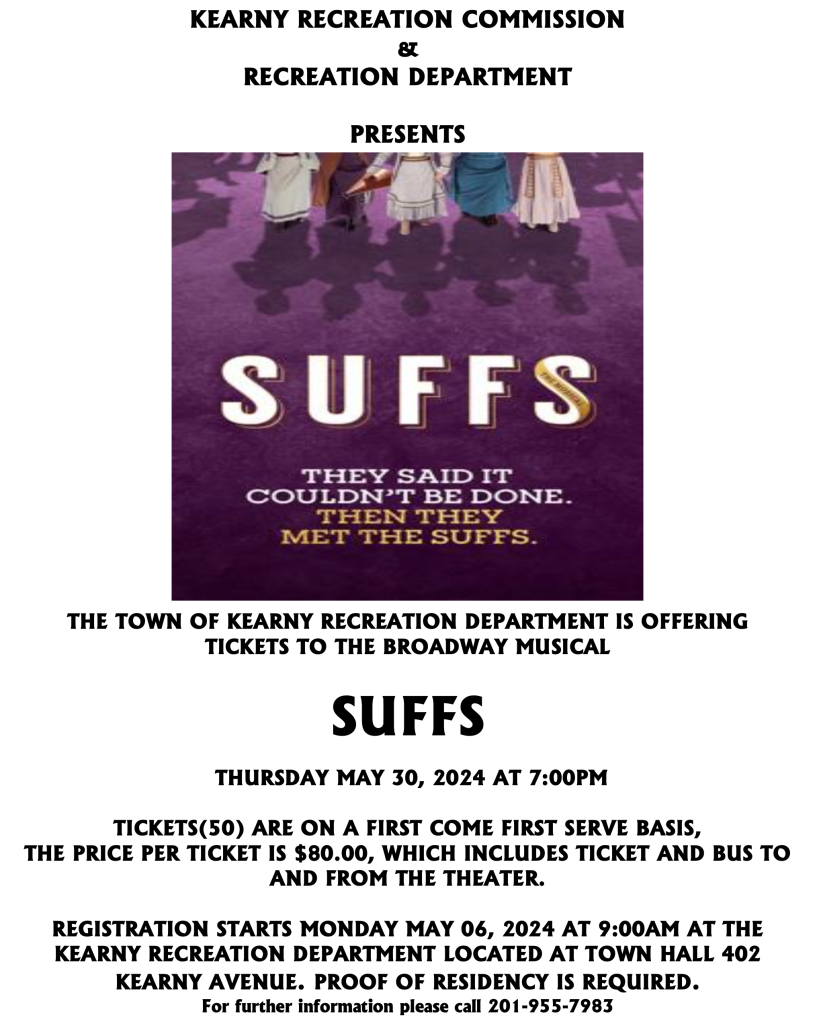 Suffs at San Diego Civic Theatre
