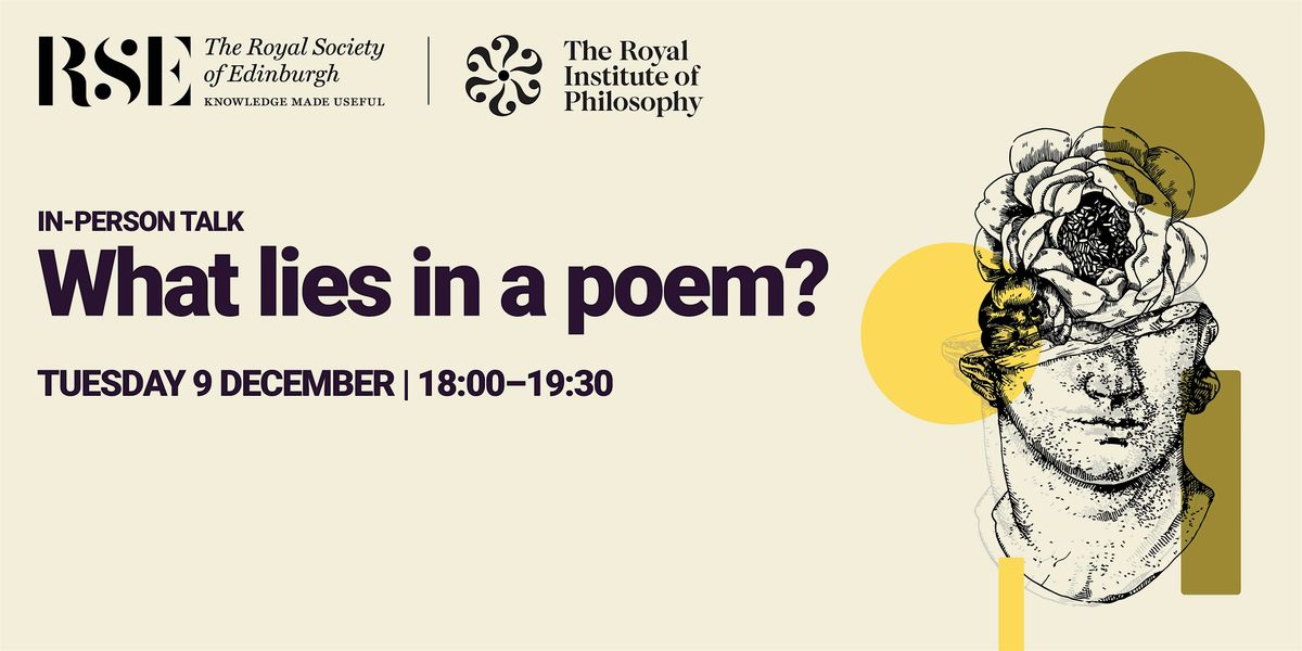What lies in a poem? | In-person
