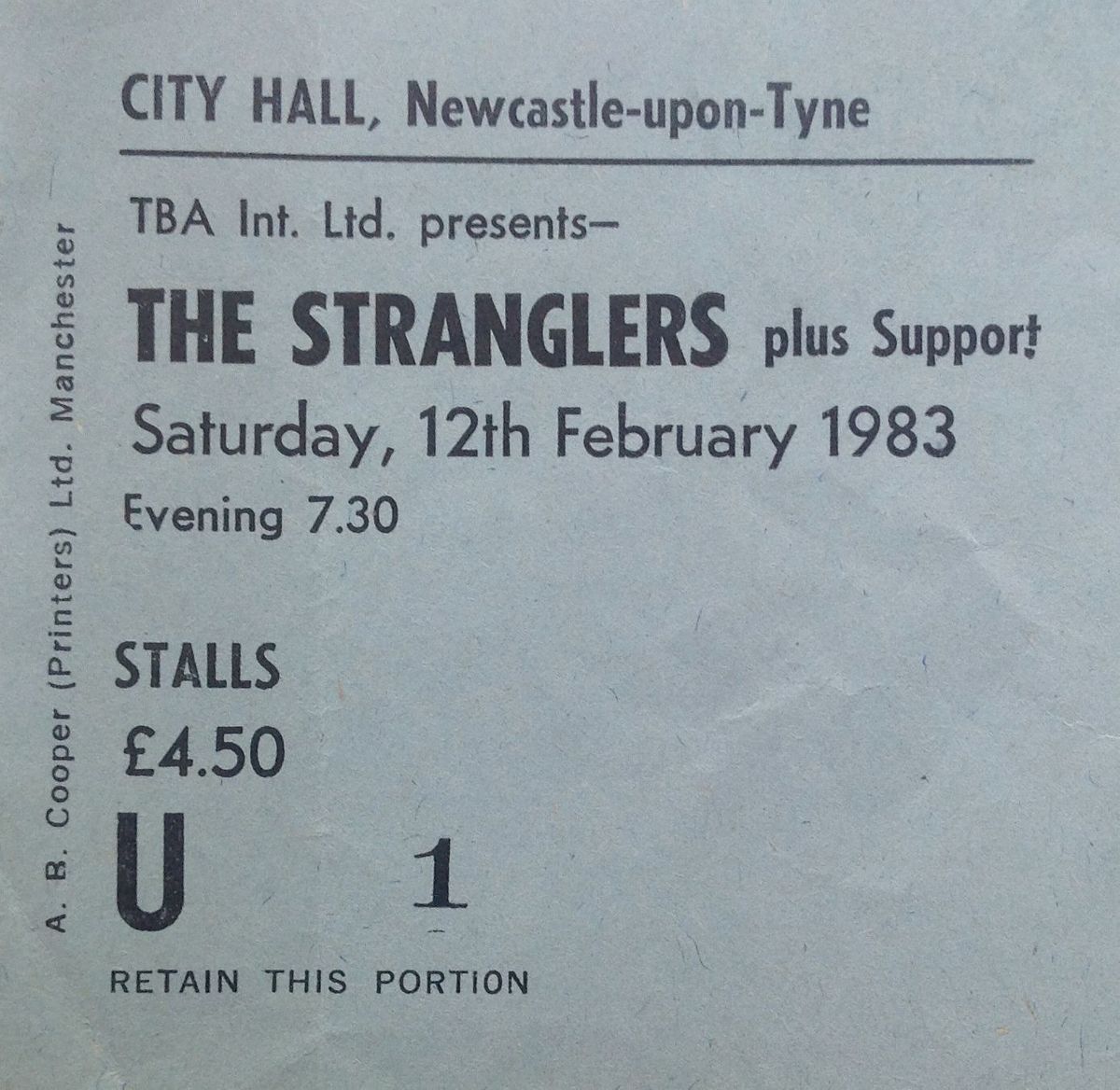 The Stranglers Newcastle Upon Tyne Tickets
