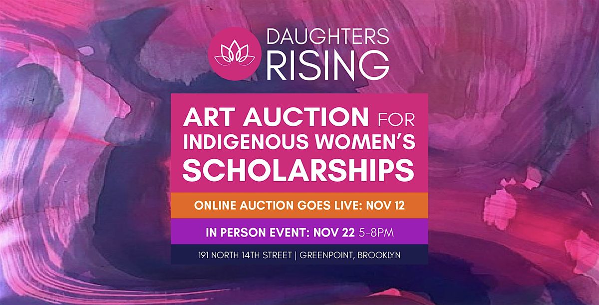 Daughters Rising Art Auction for Refugee Women's Scholarships