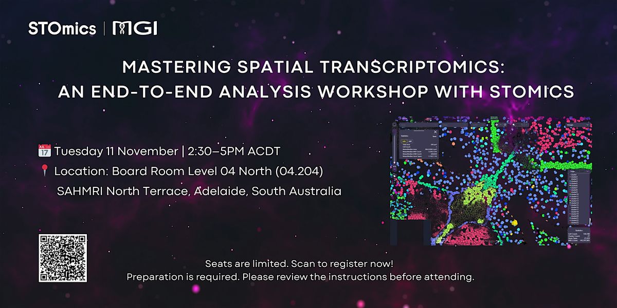 Mastering Spatial Transcriptomics: An End-to-End Analysis Workshop
