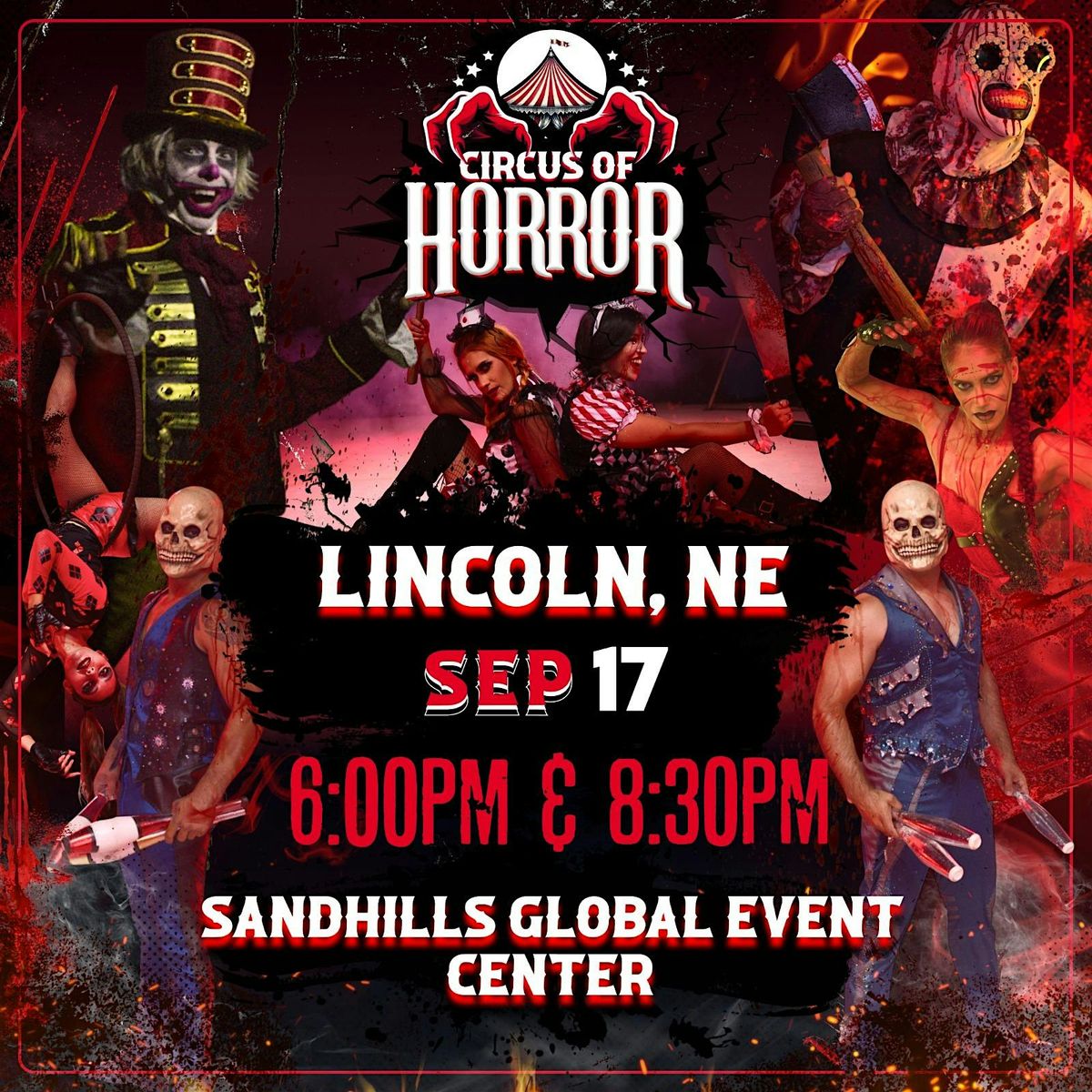 LINCOLN, NE - CIRCUS OF HORROR