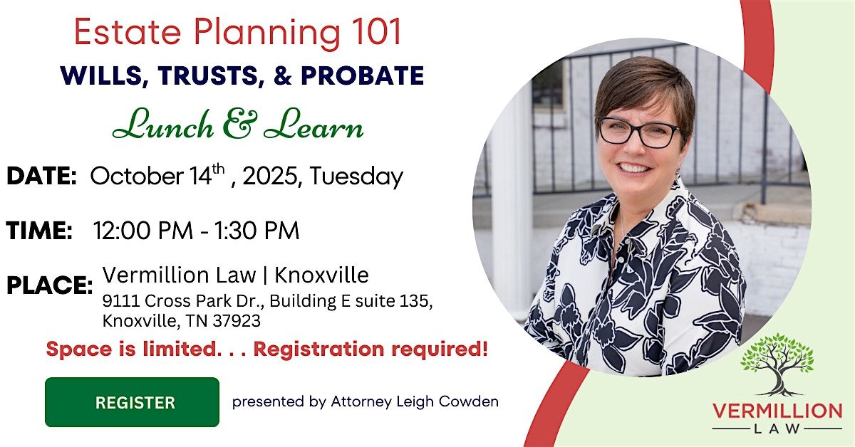 Lunch and Learn: Estate Planning Essentials Seminar